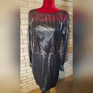 Black Lace Cocktail Dress